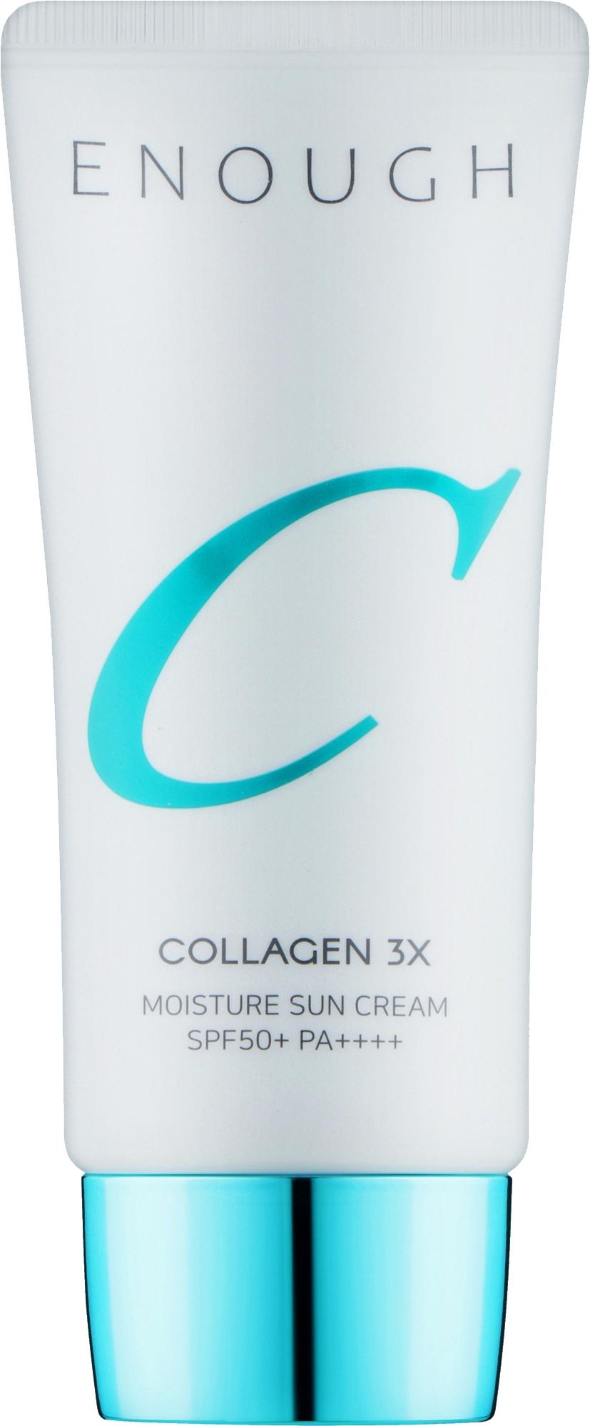 Сонцезахисний крем Enough Collagen 3X Moisture Sun Cream
